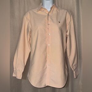 Ralph Lauren Light Peach Button-Down Shirt